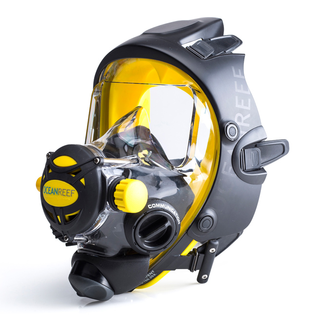 Полнолицевая маска Ocean Reef Extender с модулем связи GSM G-Diver